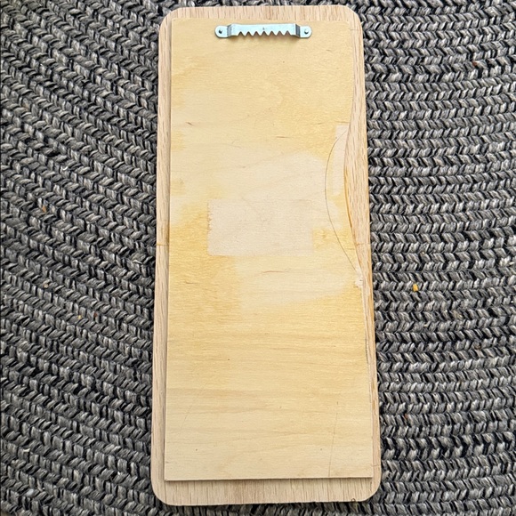 Vintage Intarsia wooden raccoon art plaque - Picture 5 of 5